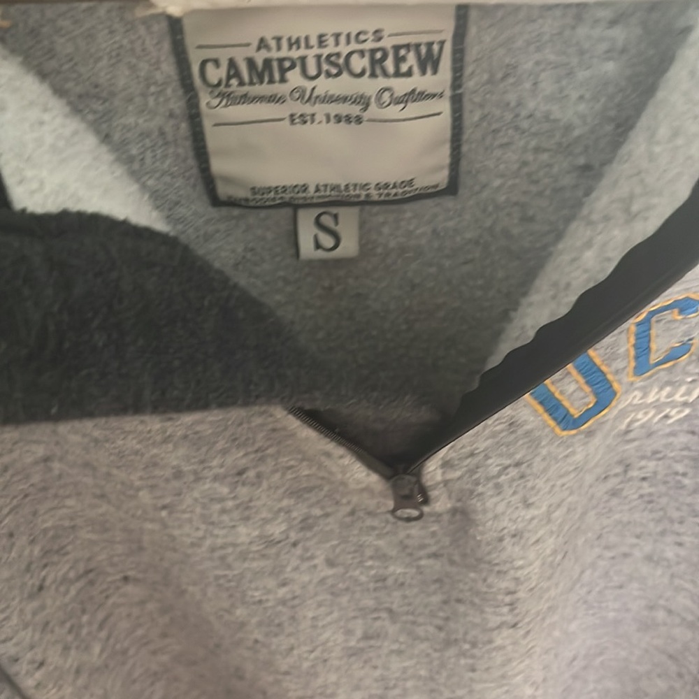 Gray Ucla Quarter Zip - image 2